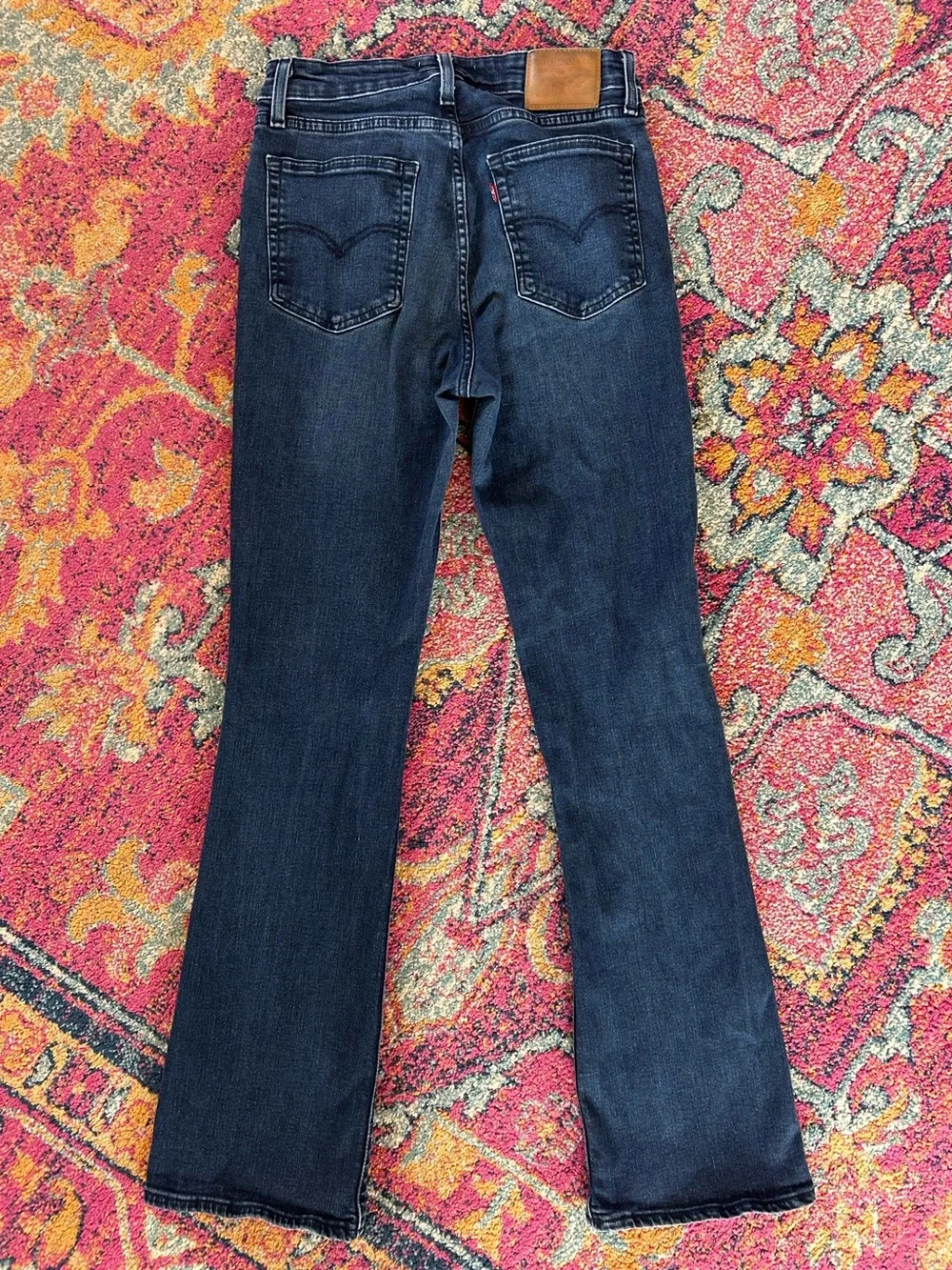 Levi’s | Women’s Dark Blue Denim Premium 725 High Rise Bootcut Jeans Size 29